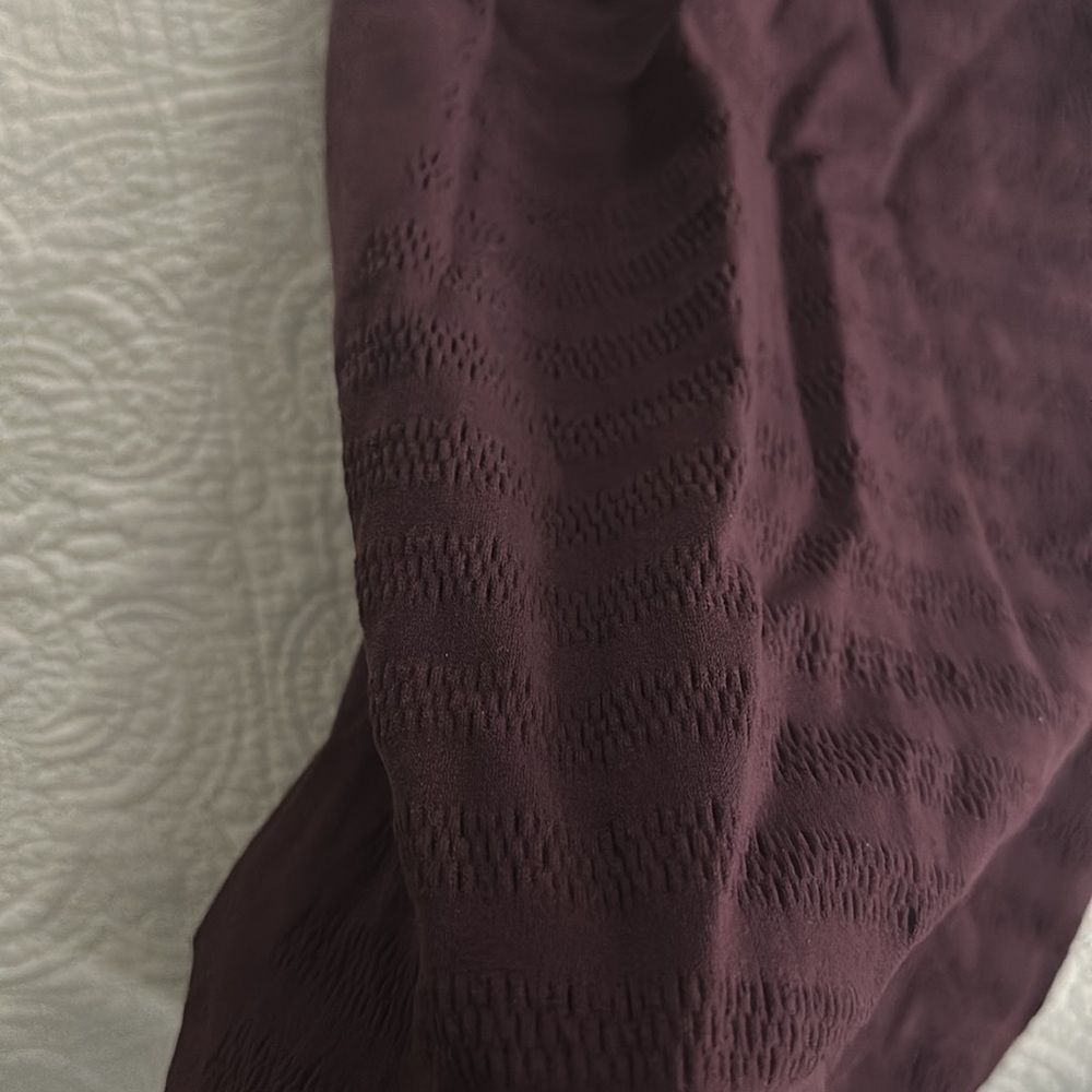Women’s Racerback Tank Top - Deep Plum - Picture 5 of 5